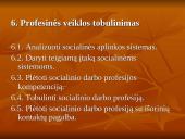 Socialinių darbuotojų pagrindinės funkcijos ir jo veiklos organizavimas 12 puslapis
