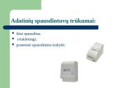 Spausdintuvai. Braižytuvai 5 puslapis