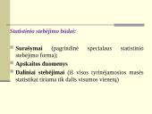 Statistika ir sklaidos matai 8 puslapis