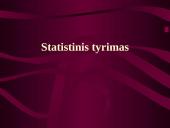 Statistinis tyrimas: pamokų ruoša