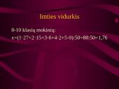 Statistinis tyrimas: pamokų ruoša 11 puslapis