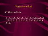 Statistinis tyrimas: pamokų ruoša 6 puslapis