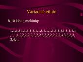 Statistinis tyrimas: pamokų ruoša 7 puslapis