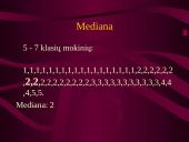 Statistinis tyrimas: pamokų ruoša 8 puslapis