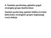 Strateginių grupių analizė 8 puslapis