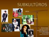 Subkultūros