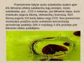 Šiltnamio efektas. Dujos griaunančios gamtos pusiausvyrą 11 puslapis