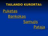 Tailando kurortų viešbučiai 3 puslapis