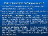 Tarptautinė prekyba ir tiesioginės užsienio investicijos 19 puslapis