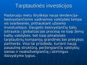 Tarptautinė prekyba ir tiesioginės užsienio investicijos 8 puslapis