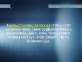 Tarptautinio valiutos fondo veiklos sritys ir priemonės 3 puslapis