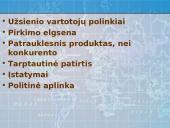 Tarptautinių rinkų pasirinkimas plečiant veiklą 7 puslapis