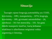 Tauragės miesto gatvių teršimo automobilių išmetamosiomis medžiagomis vertinimas 12 puslapis