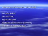 Teikiamų paslaugų atitikimas vartotojų lūkesčiams: turizmo agentūra UAB "Avanturas" 12 puslapis