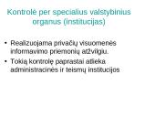 Teisinis informacijos sklaidos reglamentavimas 13 puslapis