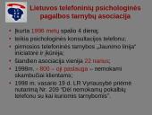 Telefoninių pagalbos linijų veikla Lietuvoje 2 puslapis