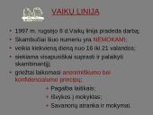 Telefoninių pagalbos linijų veikla Lietuvoje 4 puslapis