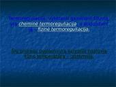 Termoreguliacijos procesas 8 puslapis