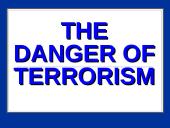 The danger of terrorism around the world 1 puslapis