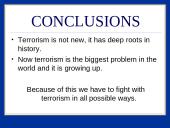 The danger of terrorism around the world 11 puslapis