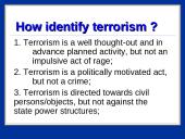 The danger of terrorism around the world 3 puslapis