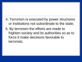 The danger of terrorism around the world 4 puslapis