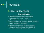 Tiesinių lygčių su moduliu sprendimas 12 puslapis