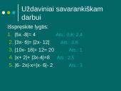 Tiesinių lygčių su moduliu sprendimas 16 puslapis