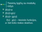 Tiesinių lygčių su moduliu sprendimas 3 puslapis