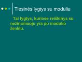 Tiesinių lygčių su moduliu sprendimas 4 puslapis