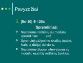 Tiesinių lygčių su moduliu sprendimas 10 puslapis