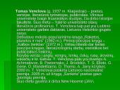 Tomo Venclovos gyvenimas ir kūryba 2 puslapis