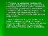 Tomo Venclovos gyvenimas ir kūryba 6 puslapis