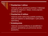 Vadovas ir jo vadovavimo funkcijos 18 puslapis