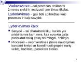 Susipažinimas su vadovavimo esme 14 puslapis