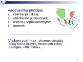 Susipažinimas su vadovavimo esme 7 puslapis