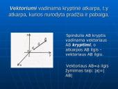 Vektoriai erdvėje. Koordinačių metodas erdvėje 2 puslapis