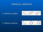 Vektoriai erdvėje. Koordinačių metodas erdvėje 6 puslapis