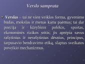 Verslas. Verslumas. Verslininkystė 12 puslapis