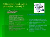 Verslo finansavimo būdai. Faktoringas bei overdraftas 6 puslapis