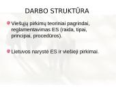 Viešųjų pirkimų reglamentavimas Europos Sąjungoje (ES) 2 puslapis