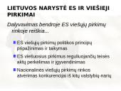 Viešųjų pirkimų reglamentavimas Europos Sąjungoje (ES) 16 puslapis