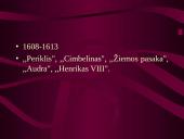 Viljamas Šekspyras (skaidrės) 11 puslapis