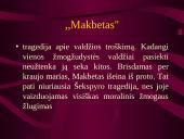 Viljamas Šekspyras (skaidrės) 17 puslapis