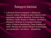 Viljamas Šekspyras (skaidrės) 19 puslapis