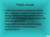 Kompiuterinių virusų grėsmė 13 puslapis