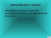 Kompiuterinių virusų grėsmė 15 puslapis