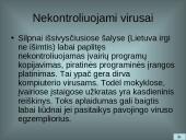 Kompiuterinių virusų grėsmė 8 puslapis