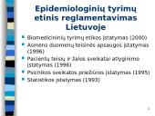 Visuomenės sveikatos tyrimų etiniai aspektai 12 puslapis