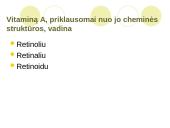 Informacija apie vitaminą A 4 puslapis